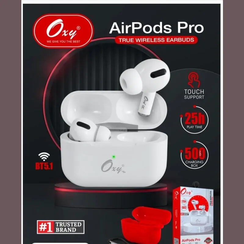 Oxy Airpods Pro Wireless Bluetooth In the Ear With mic Yes