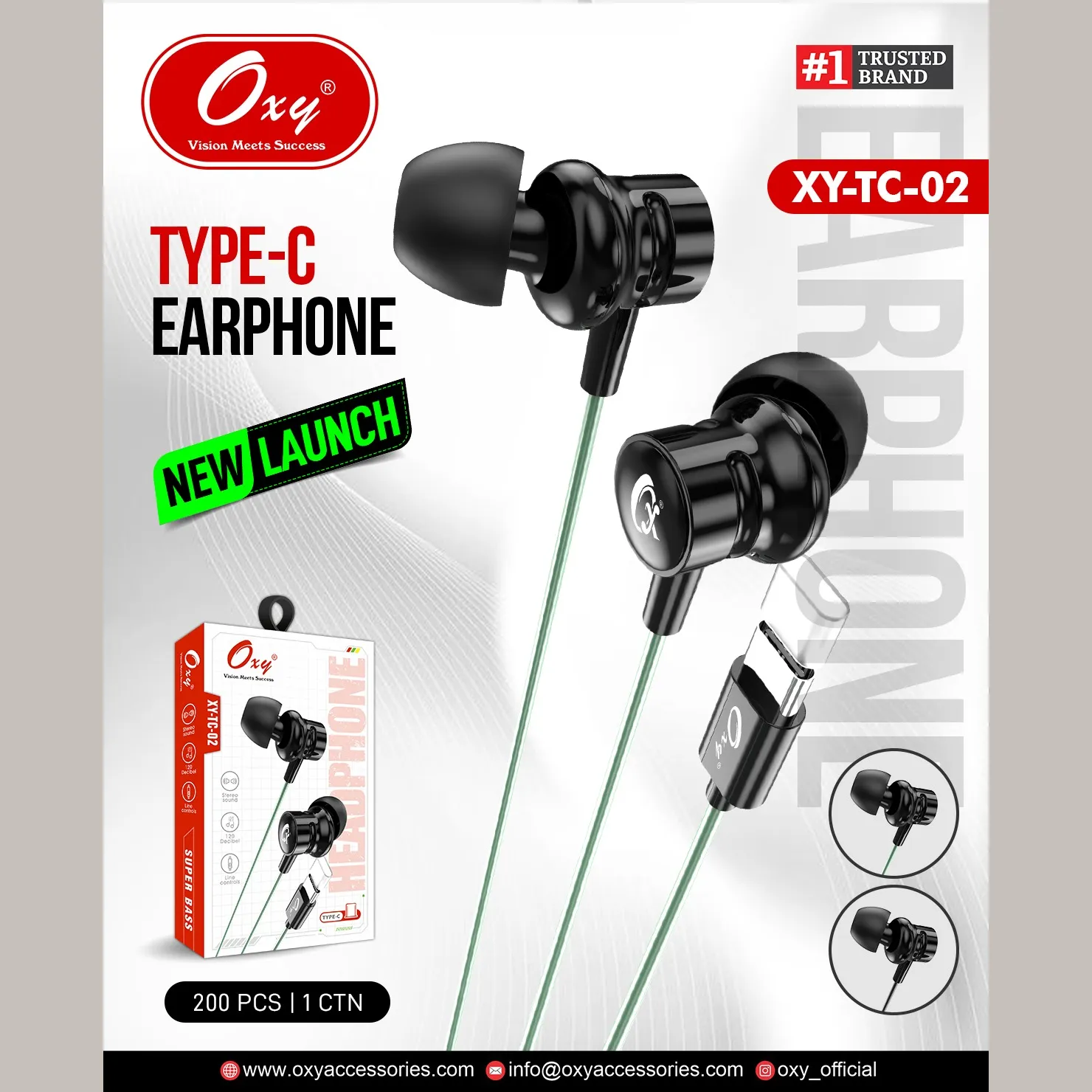 Oxy Bluetooth JINGER 02 Wireless in Ear Earphones with Mic 50Hrs